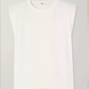 BNWT The Frankie Shop Eva Padded Shoulder Tee